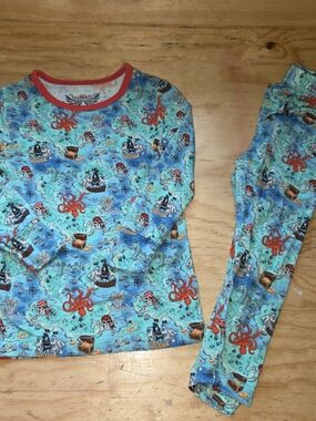 2T Bamboo Pirates Long-sleeve & Pants Set Free Birdees